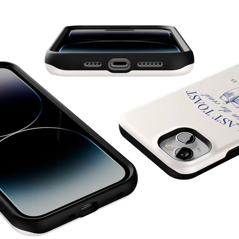 Last Toast | Off-White Coastal Bachelorette Case Phone Case Casetry 