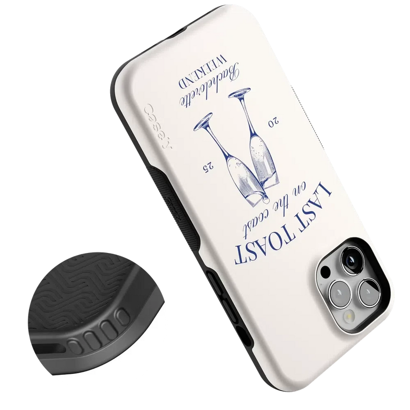 Last Toast | Off-White Coastal Bachelorette Case Phone Case Casetry 