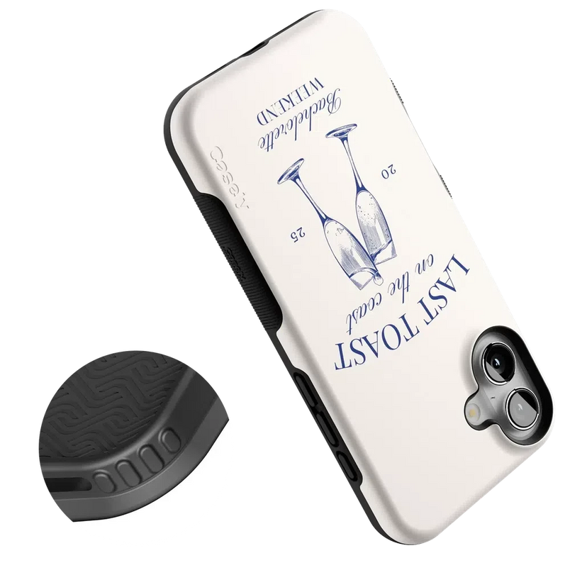 Last Toast | Off-White Coastal Bachelorette Case Phone Case Casetry 