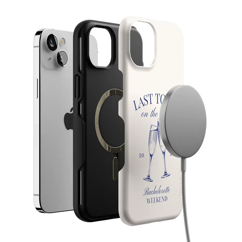 Last Toast | Off-White Coastal Bachelorette Case Phone Case Casetry 