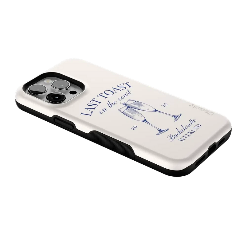 Last Toast | Off-White Coastal Bachelorette Case Phone Case Casetry 