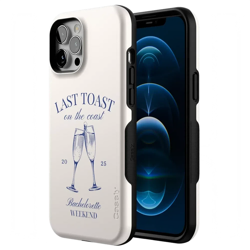 Last Toast | Off-White Coastal Bachelorette Case Phone Case Casetry 