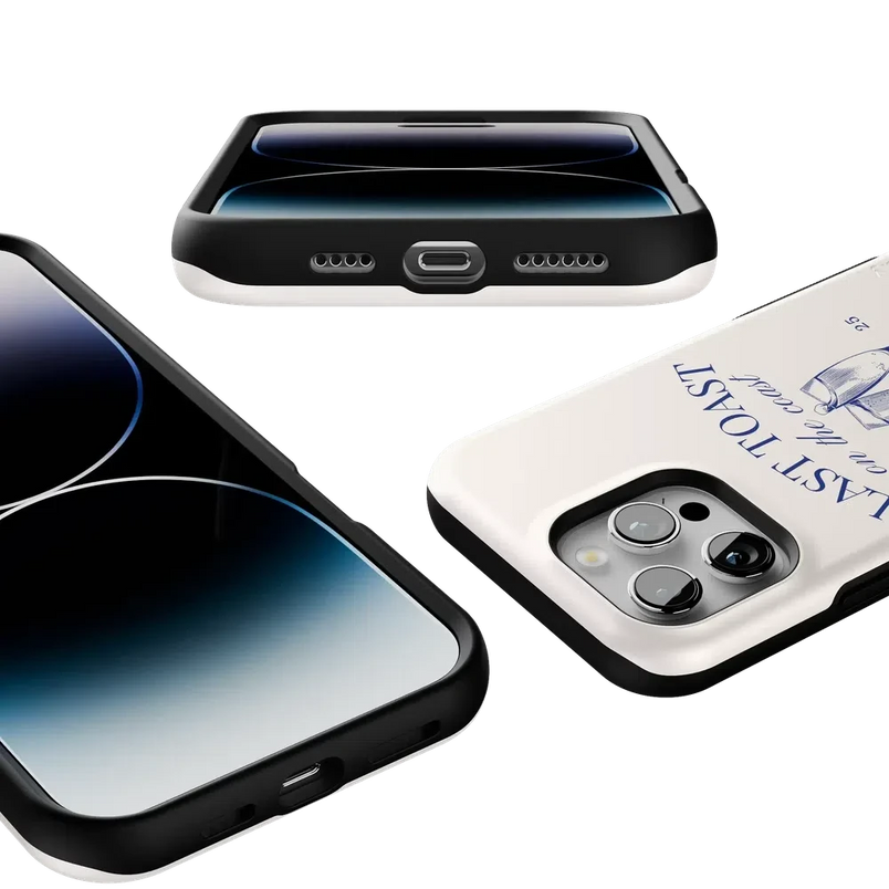 Last Toast | Off-White Coastal Bachelorette Case Phone Case Casetry 