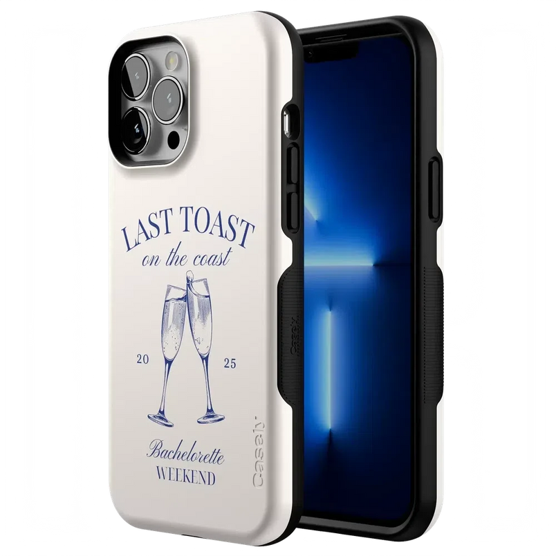 Last Toast | Off-White Coastal Bachelorette Case Phone Case Casetry 