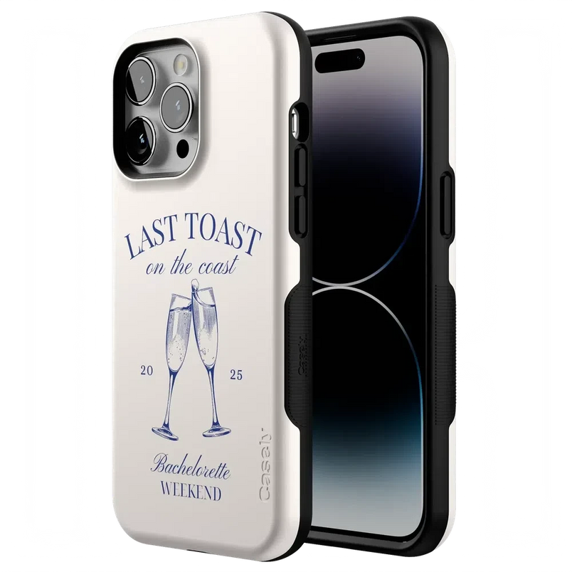 Last Toast | Off-White Coastal Bachelorette Case Phone Case Casetry 