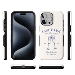 Last Toast | Off-White Coastal Bachelorette Case Phone Case Casetry 