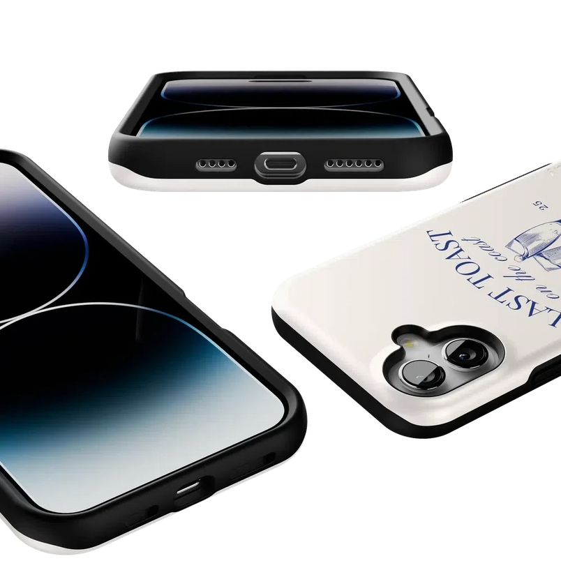 Last Toast | Off-White Coastal Bachelorette Case Phone Case Casetry 