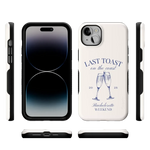 Last Toast | Off-White Coastal Bachelorette Case Phone Case Casetry 