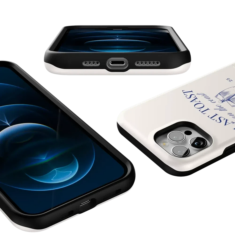 Last Toast | Off-White Coastal Bachelorette Case Phone Case Casetry 