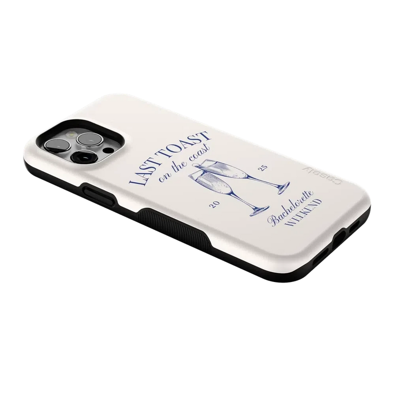 Last Toast | Off-White Coastal Bachelorette Case Phone Case Casetry 