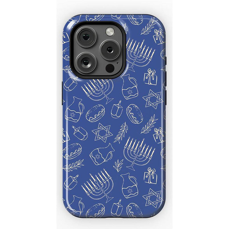 Latke Love | Hannukah Case Phone Case Casetry Essential + MagSafe® iPhone 15 Pro