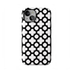 Lattice Tile | High Contrast Design Case Phone Case Casetry Bold Flex + MagSafe® iPhone 13