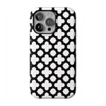 Lattice Tile | High Contrast Design Case Phone Case Casetry Bold Flex + MagSafe® iPhone 14 Pro Max
