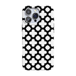 Lattice Tile | High Contrast Design Case Phone Case Casetry Classic + MagSafe® iPhone 16 Pro Max 