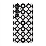 Lattice Tile | High Contrast Design Case Phone Case Casetry Essential + MagSafe® Galaxy S25