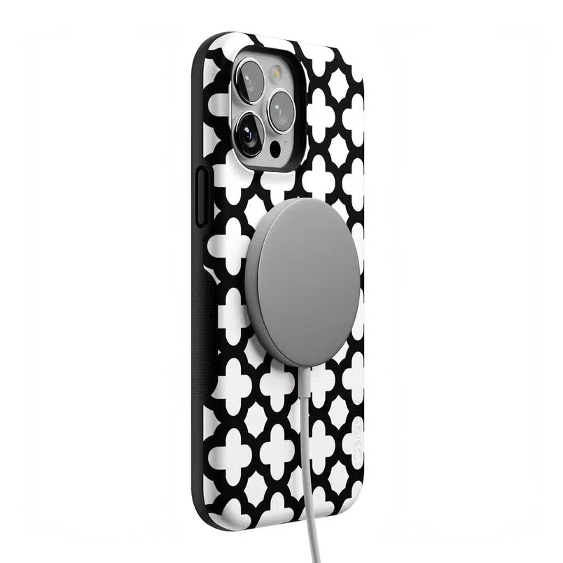 Lattice Tile | High Contrast Design Case Phone Case Casetry 