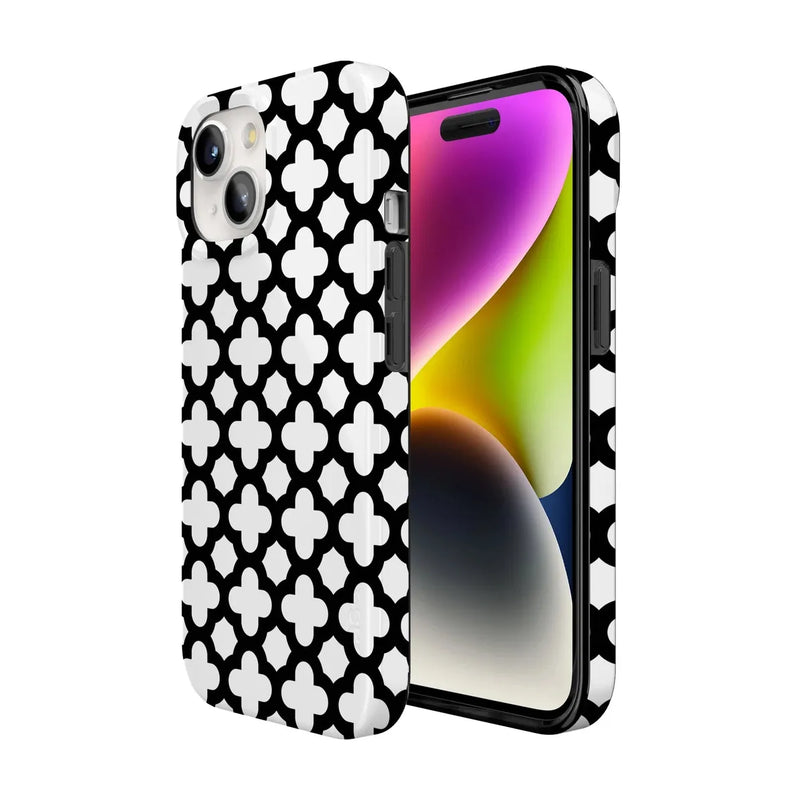 Lattice Tile | High Contrast Design Case Phone Case Casetry 