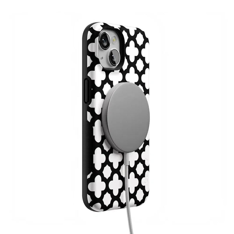 Lattice Tile | High Contrast Design Case Phone Case Casetry 
