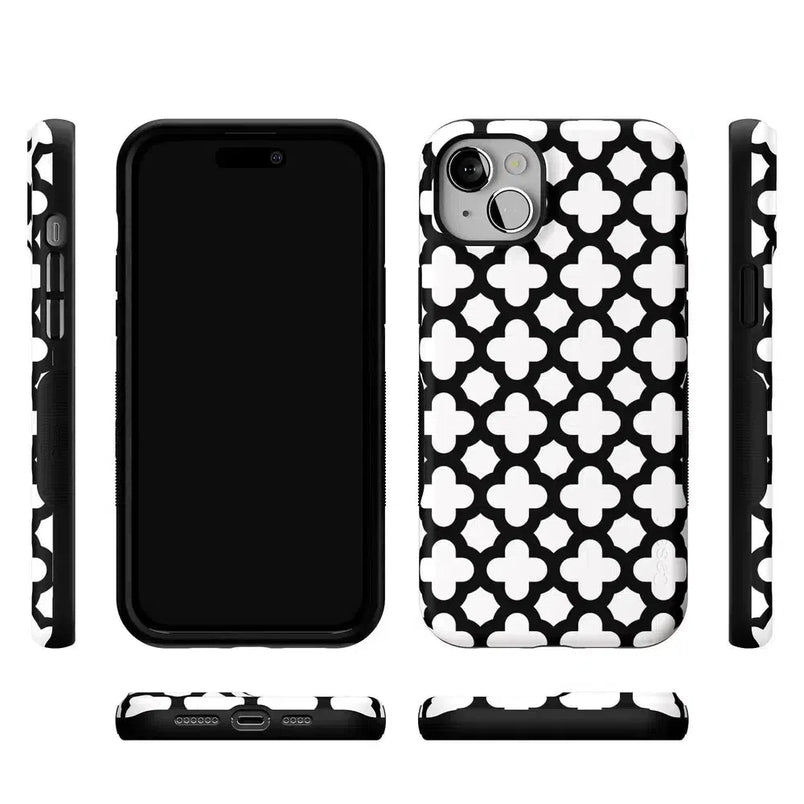 Lattice Tile | High Contrast Design Case Phone Case Casetry 