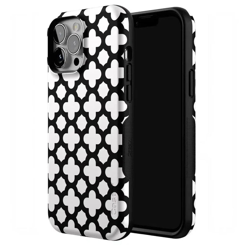 Lattice Tile | High Contrast Design Case Phone Case Casetry 