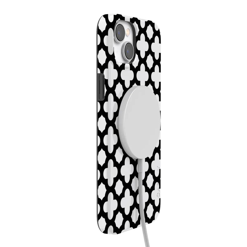 Lattice Tile | High Contrast Design Case Phone Case Casetry 