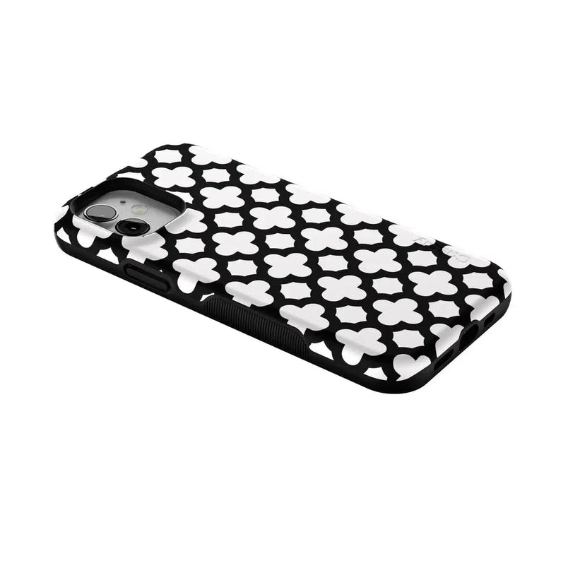 Lattice Tile | High Contrast Design Case Phone Case Casetry 