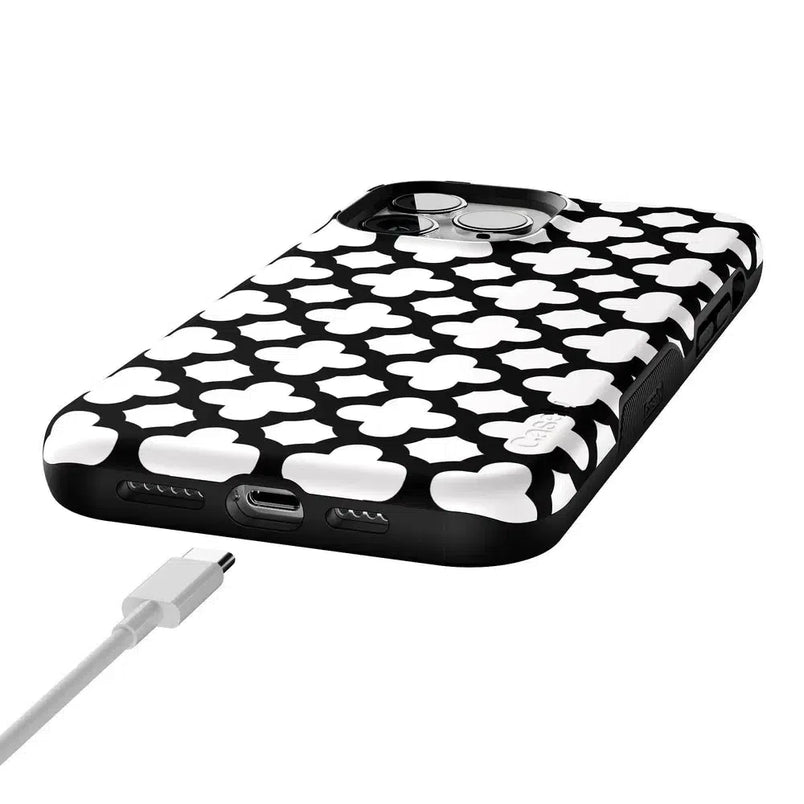 Lattice Tile | High Contrast Design Case Phone Case Casetry 