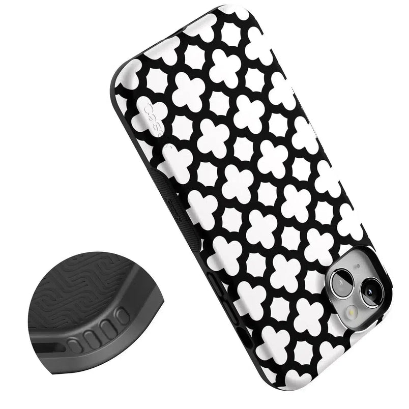 Lattice Tile | High Contrast Design Case Phone Case Casetry 