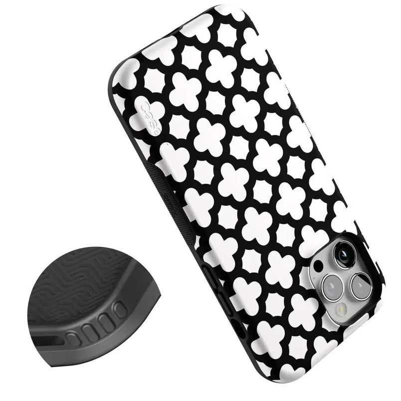 Lattice Tile | High Contrast Design Case Phone Case Casetry 