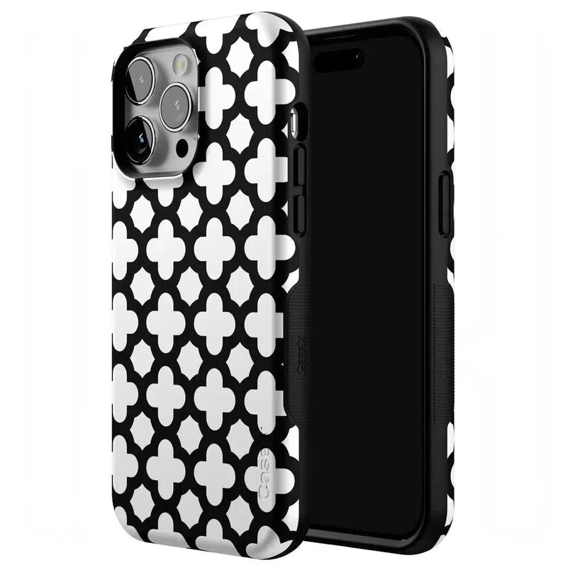 Lattice Tile | High Contrast Design Case Phone Case Casetry 