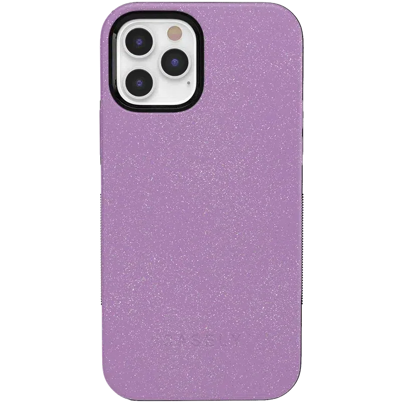 Lavender Waves | Purple Shimmer Case iPhone Case get.casely Bold + MagSafe® iPhone 12 Pro Max 