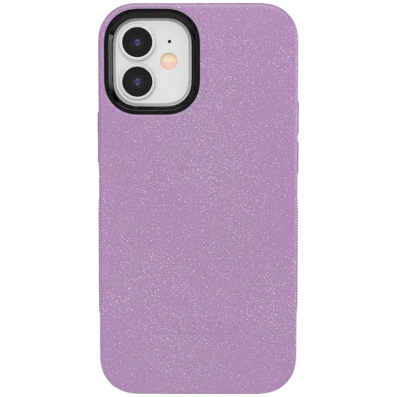 Lavender Waves | Purple Shimmer Case iPhone Case get.casely Bold + MagSafe® iPhone 12 