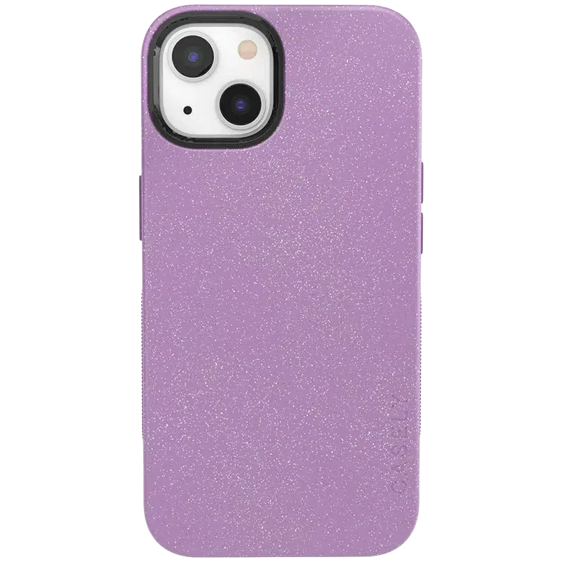 Lavender Waves | Purple Shimmer Case iPhone Case get.casely Bold + MagSafe® iPhone 13 