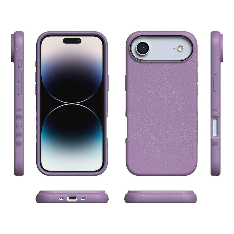 Casely iPhone 16 Pro Compatible with MagSafe Lavender Waves | Purple Shimmer Case Bold + MagSafe Casely iPhone 16 Pro Compatible with MagSafe Lavender Waves | Purple Shimmer Case Bold + MagSafe