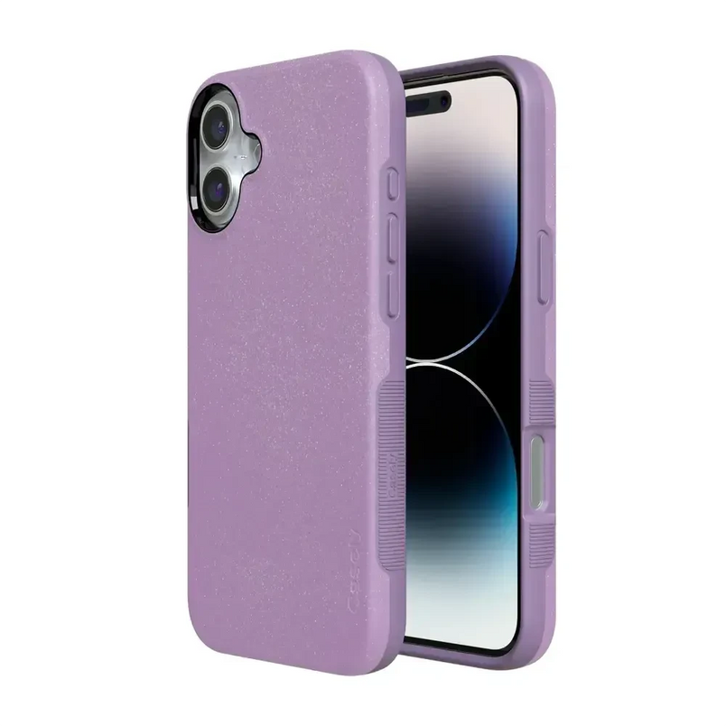 Lavender Waves | Purple Shimmer Case iPhone Case get.casely 