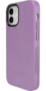 Lavender Waves | Purple Shimmer Case iPhone Case get.casely 