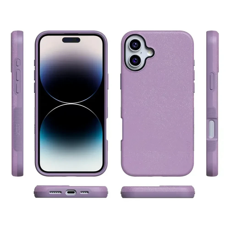 Lavender Waves | Purple Shimmer Case iPhone Case get.casely 