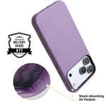 Lavender Waves | Purple Shimmer Case iPhone Case get.casely 