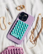 Lavender Waves | Purple Shimmer Case iPhone Case get.casely