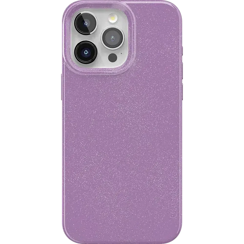 Lavender Waves | Purple Shimmer Case iPhone Case get.casely 