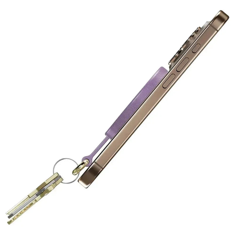 Lavender Waves | Purple Shimmer MagRing+ with Keychain MagRing+ get.casely 