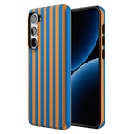 Go New York | Blue & Orange Stripes Case
