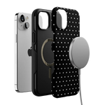 On the Dot | Black Polka Dot Case