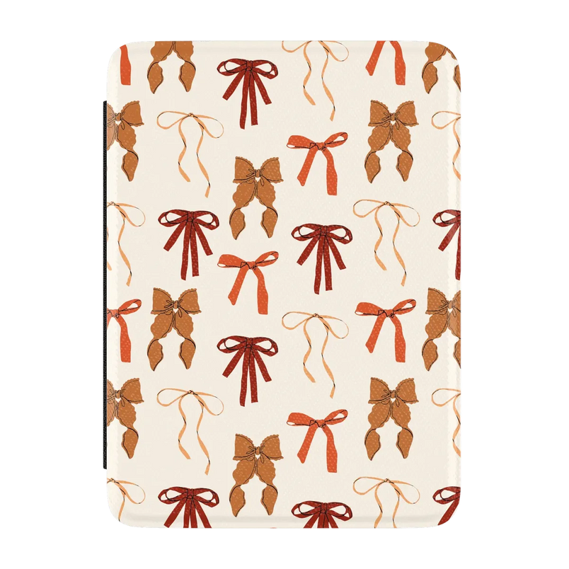 Fall Girlie | Pumpkin Spice Bows Kindle Case | Casely