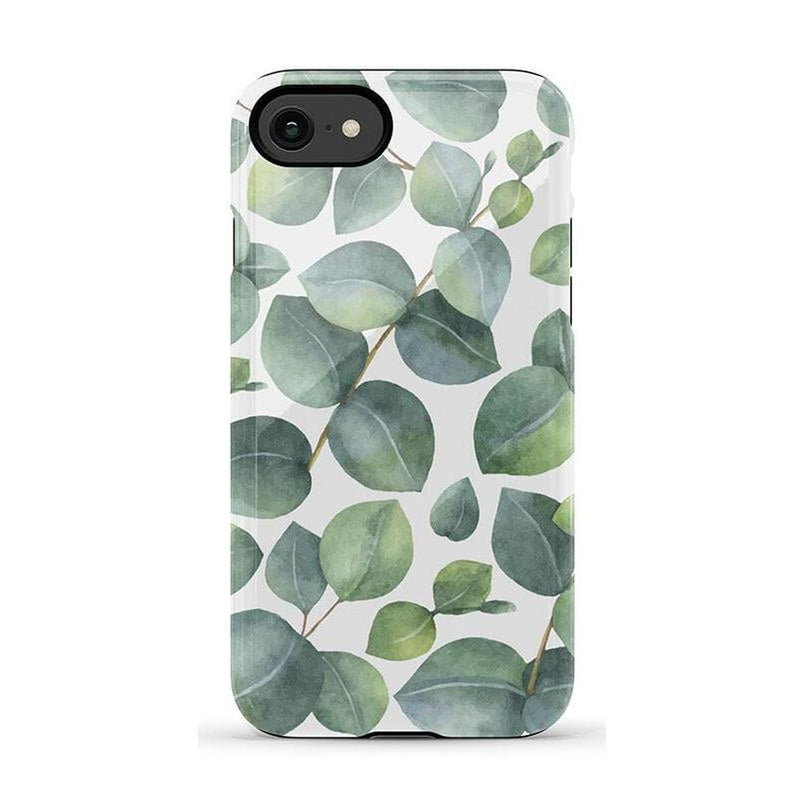 Leaf Me Alone | Green Floral Print Case iPhone Case get.casely Essential iPhone SE (2020 & 2022) 