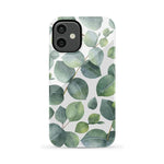 Leaf Me Alone | Green Floral Print Case iPhone Case get.casely Essential iPhone 12 Mini 