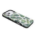 Leaf Me Alone | Green Floral Print Case iPhone Case get.casely 
