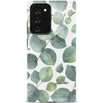 Leaf Me Alone | Green Floral Print Samsung Case Samsung Case get.casely 