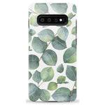 Leaf Me Alone | Green Floral Print Samsung Case Samsung Case get.casely Classic Galaxy S10 Plus