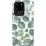 Leaf Me Alone | Green Floral Print Samsung Case Samsung Case get.casely Essential Galaxy S10 Plus